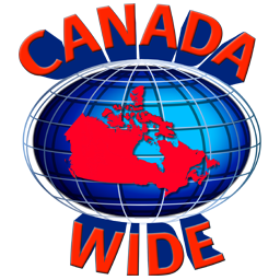 Canada Wide Restoration Logo for Restoration, Renovation, Carpet Cleaning, Duct Cleaning, Mold Testing and Removal. Clean, Restore, Rebuild