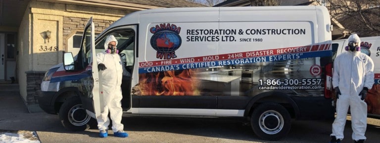 Canada wide restoration truck