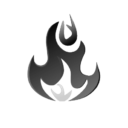 Fire damage restoration Icon