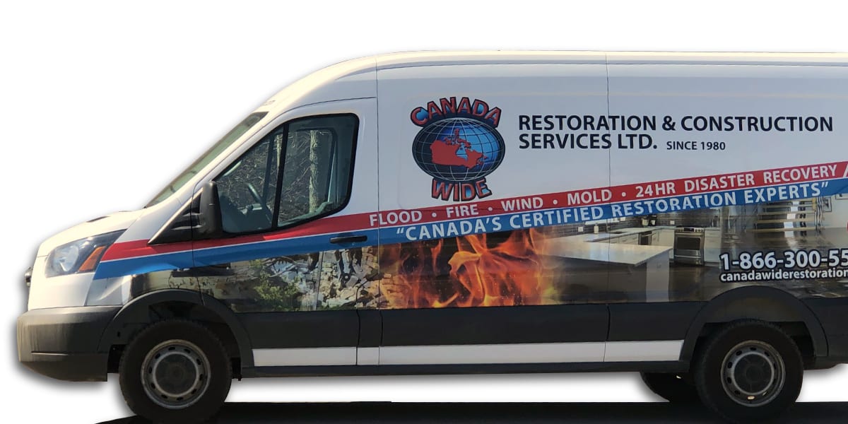 CANADA WIDE RESTORATION TRUCK